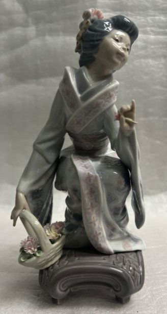 Vintage  LLADRO Yuki Japanese Geisha 1983   Retired  #1448  Collectable Figurine (1 of 4)