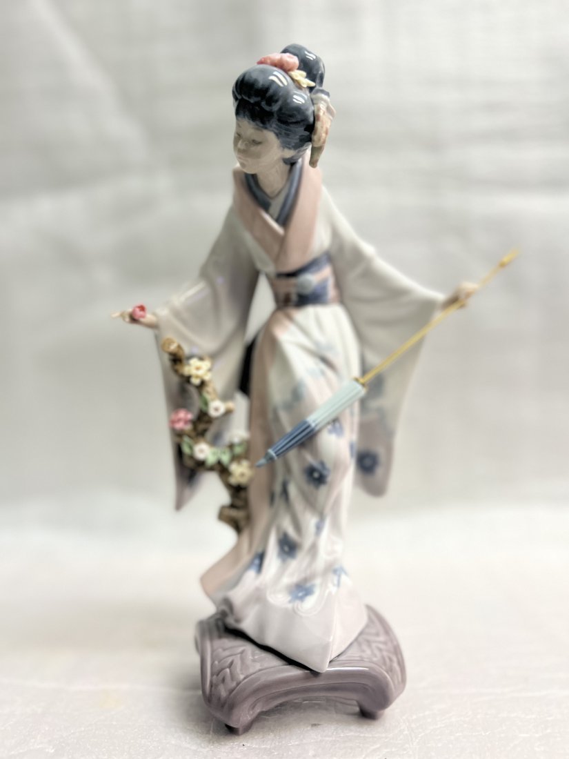 Vintage  LLADRO Teruko Japanese Girl 1983   Retired  #1451  Collectable Figurine (1 of 4)