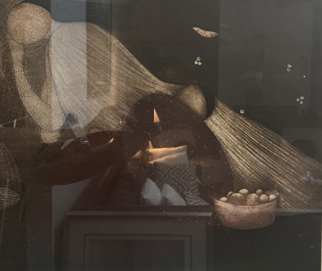 ETCHING BY ENG TAY (B 1947 MALAYSIAN)   SIGNED LOWER RIGHT IN PENCIL DATED 1982 (1 of 5)