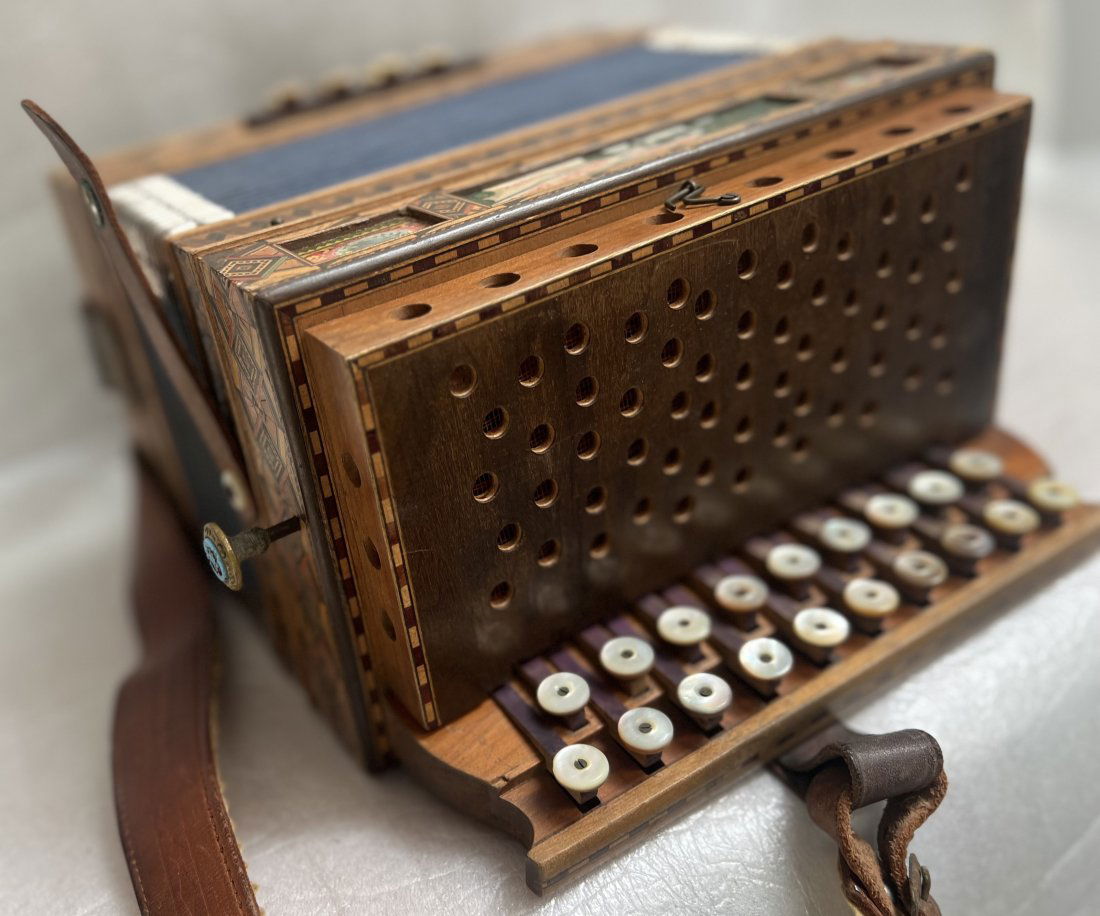 Vintage Button Box Accordion (1 of 6)