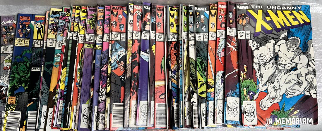 Collection of 39 Marvel X-MEN Comic Books from the 1980s (1 of 5)