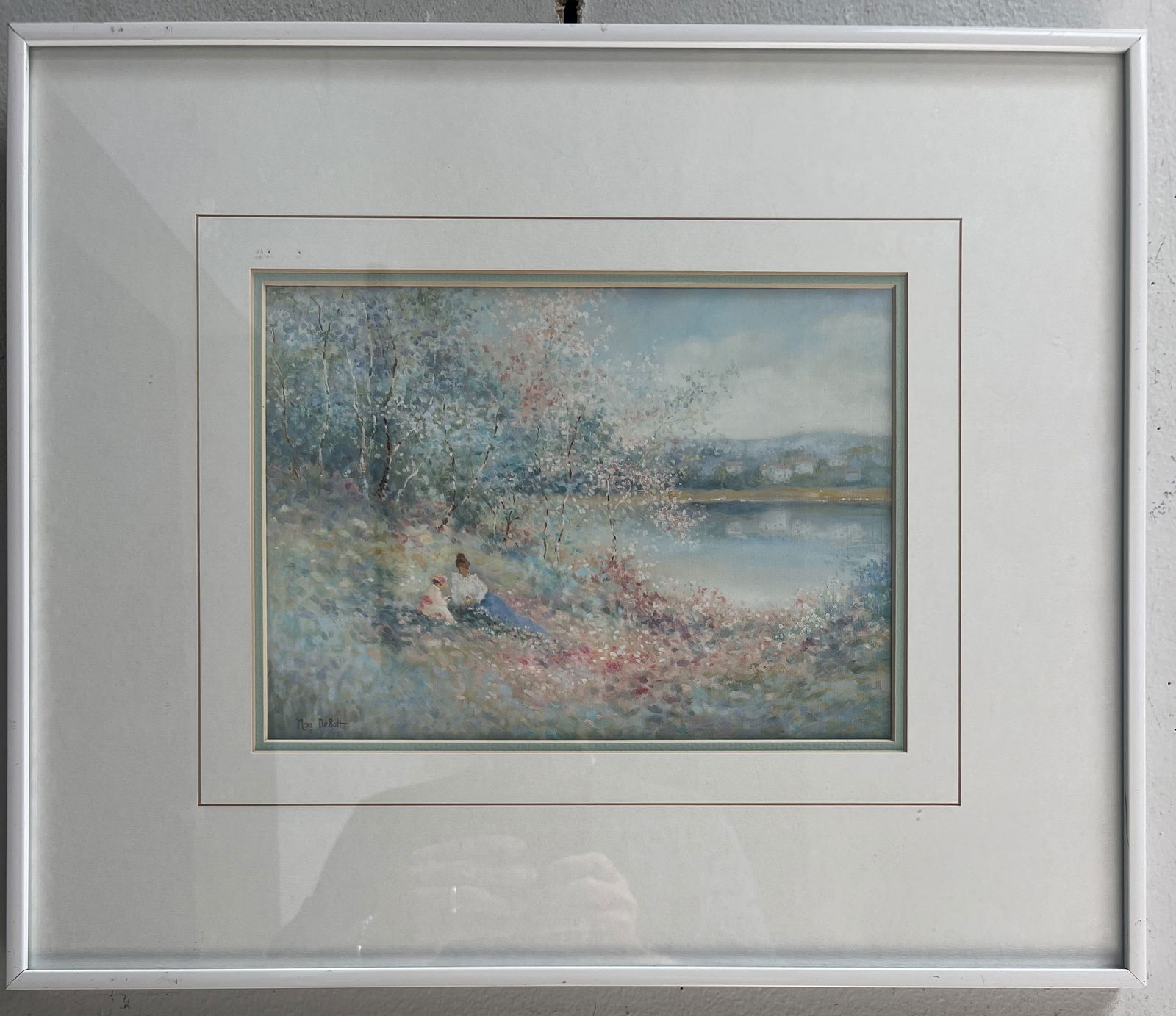 NORA DEBOLT LANDSCAPE PRINT SIGNED LOWER LEFT (1 of 3)