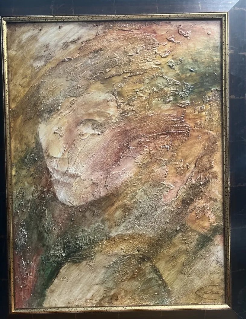 DEAN CERA " BLUSHING BEAUTY" Large oil on Board signed lower right (1 of 6)