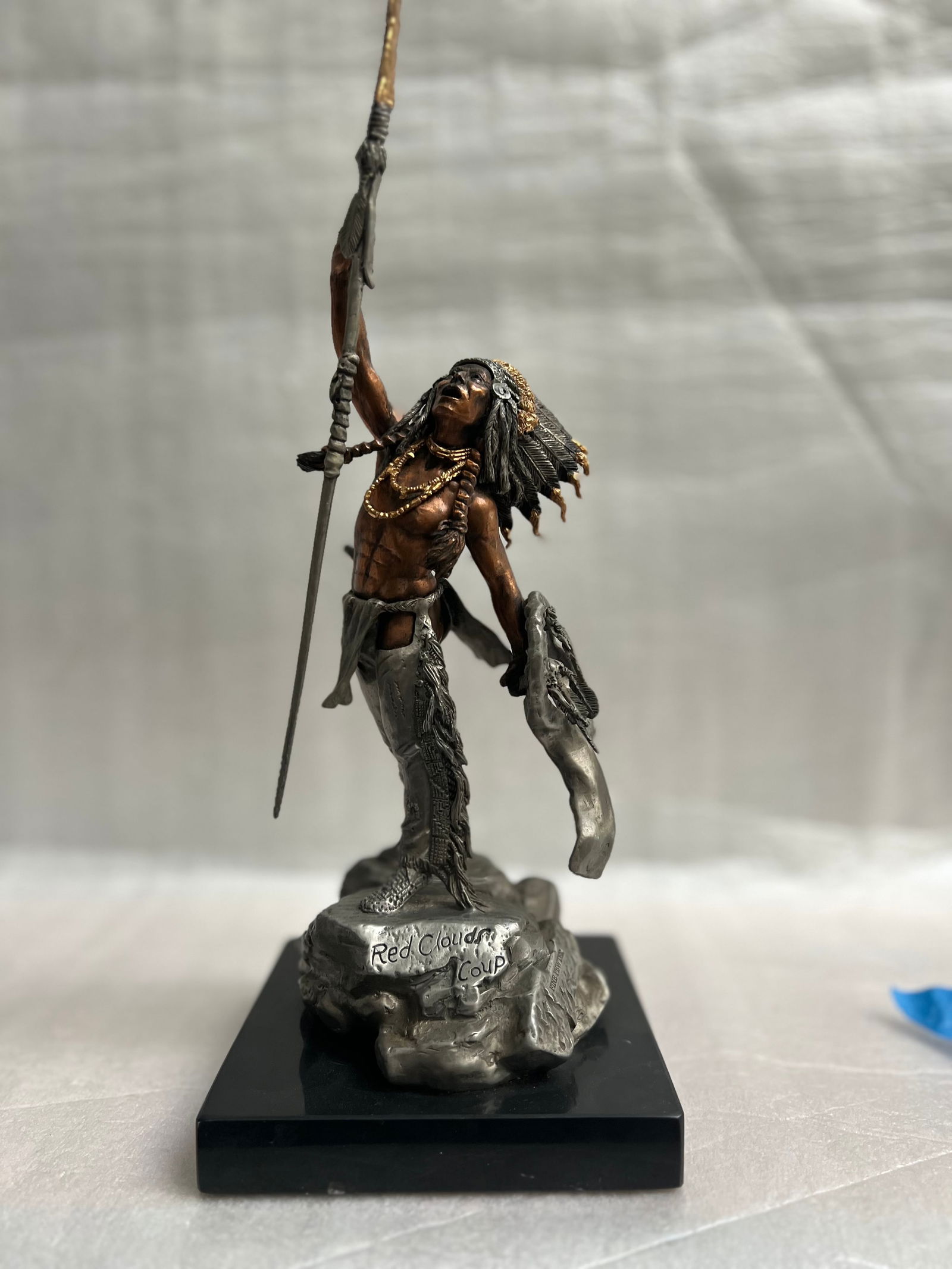 Legends Art Sculpture "Red Cloud's Coup, Signed CA Pardell , AP w COA (1 of 9)