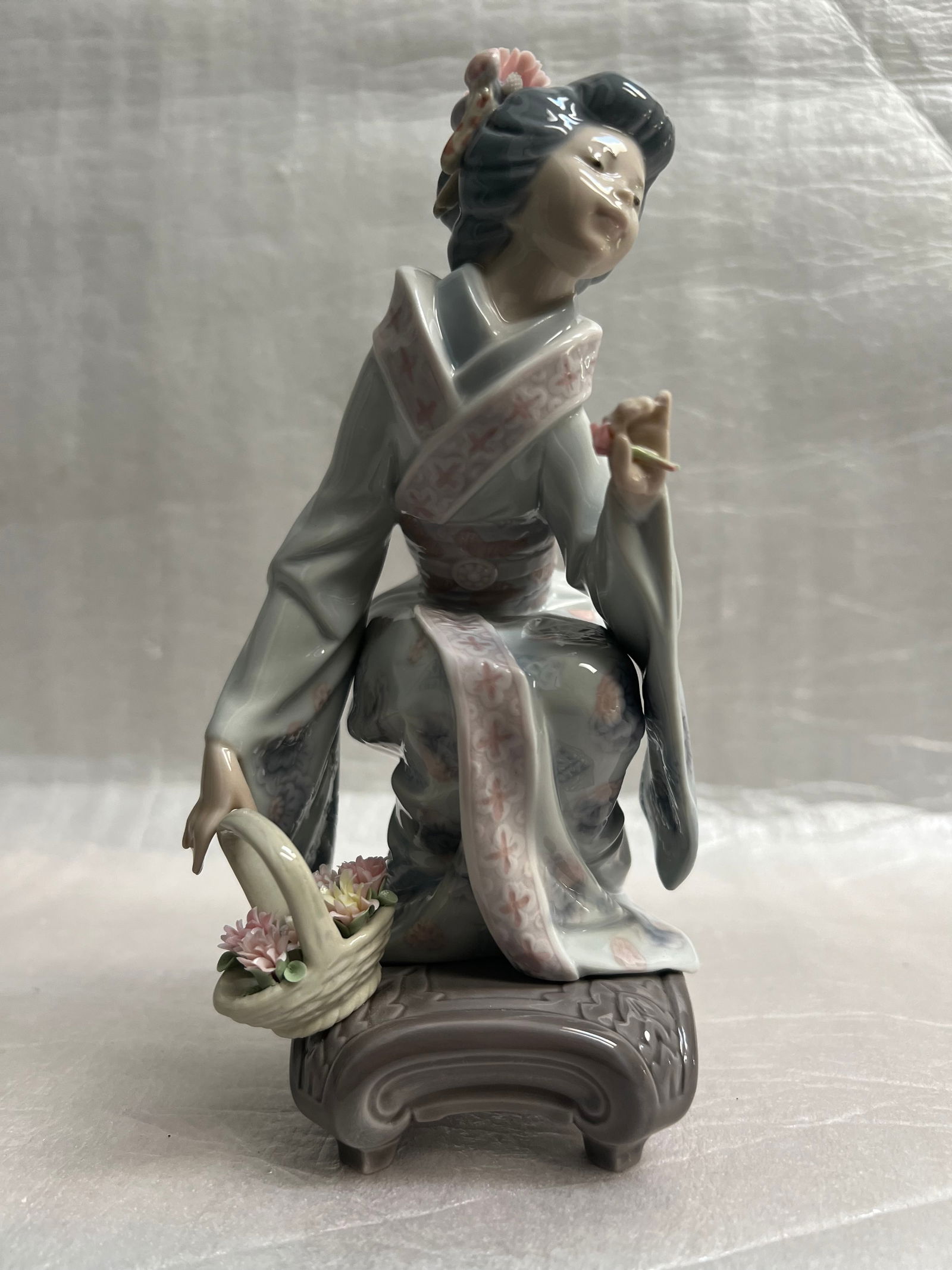 Vintage LLADRO Yuki Japanese Geisha 1983 Retired #1448 Collectable Figurine (1 of 5)