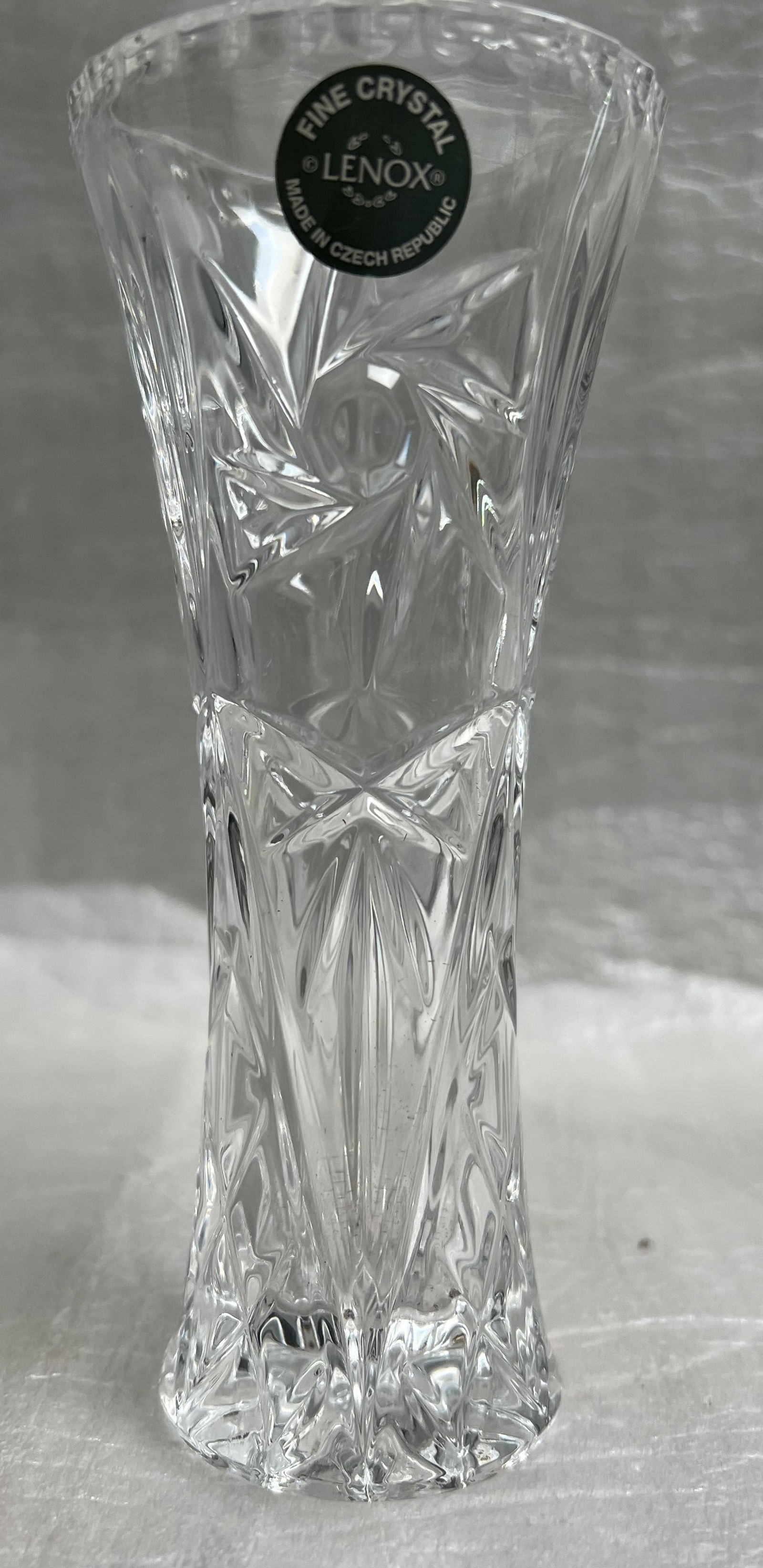 Lenox Fine Crystal 6" Vase Made in Czeck Republic (1 of 2)