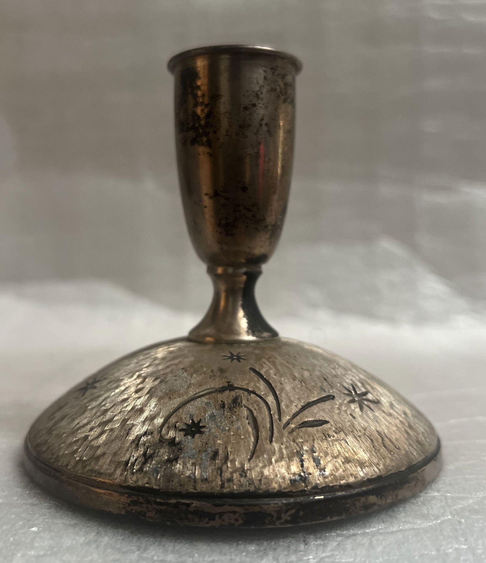 Gorham Sterling Silver Candle Stick Holder (1 of 3)