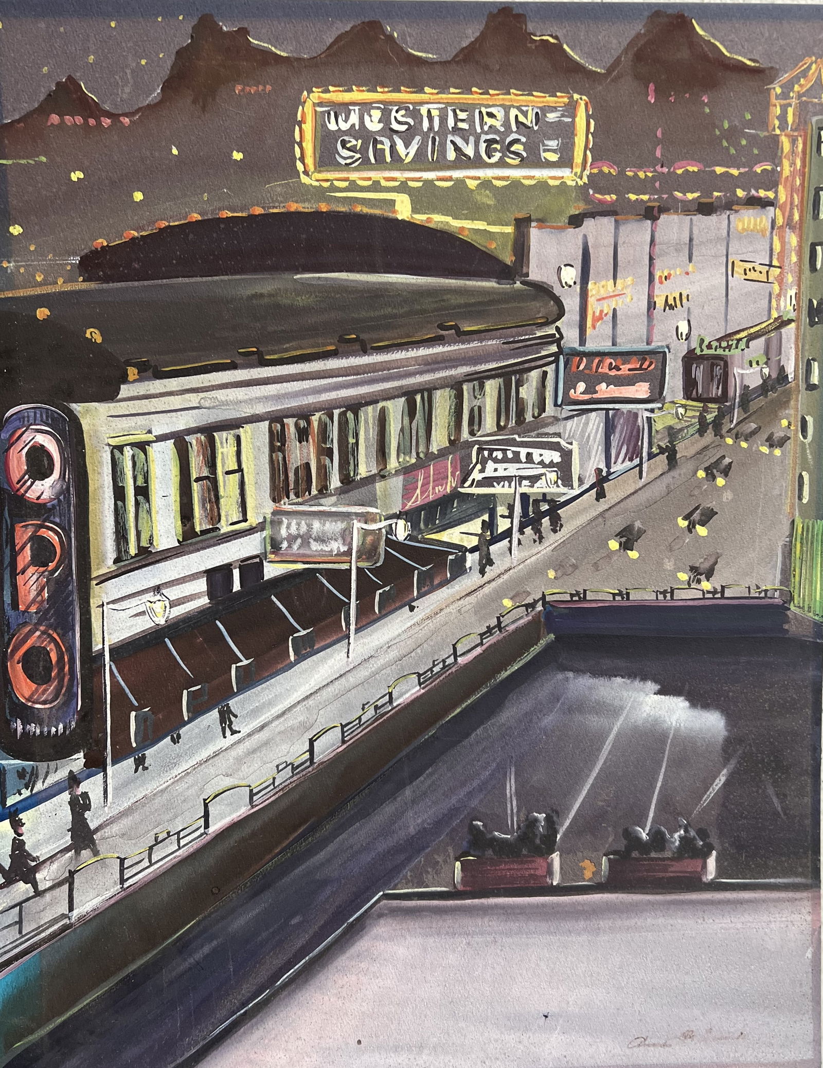 Charles S. Bell (1935 - 1995)  Attributed To , Oil on Board Signed Lower Rt (1 of 2)