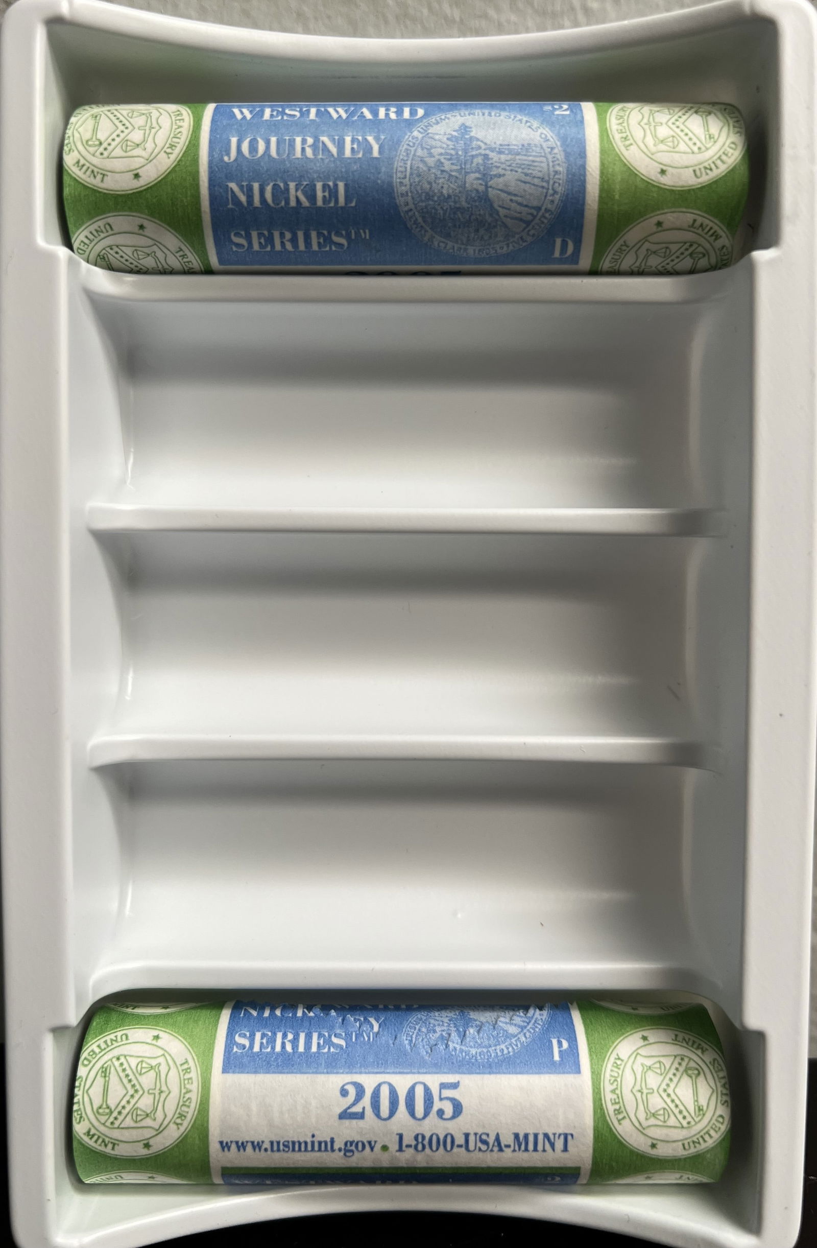 2005 Westward Journey Jefferson Nickel Liberty Set P&D U.S. Mint Rolls (1 of 2)