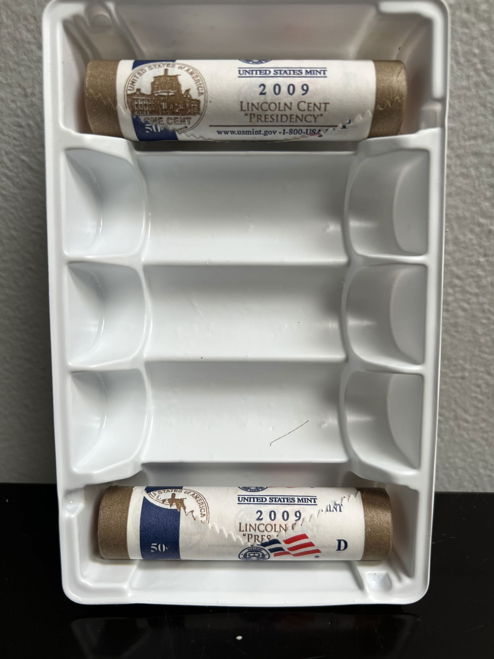 2009 WLincoln Professional Life Set of Pennies P&D U.S. Mint Rolls (1 of 2)