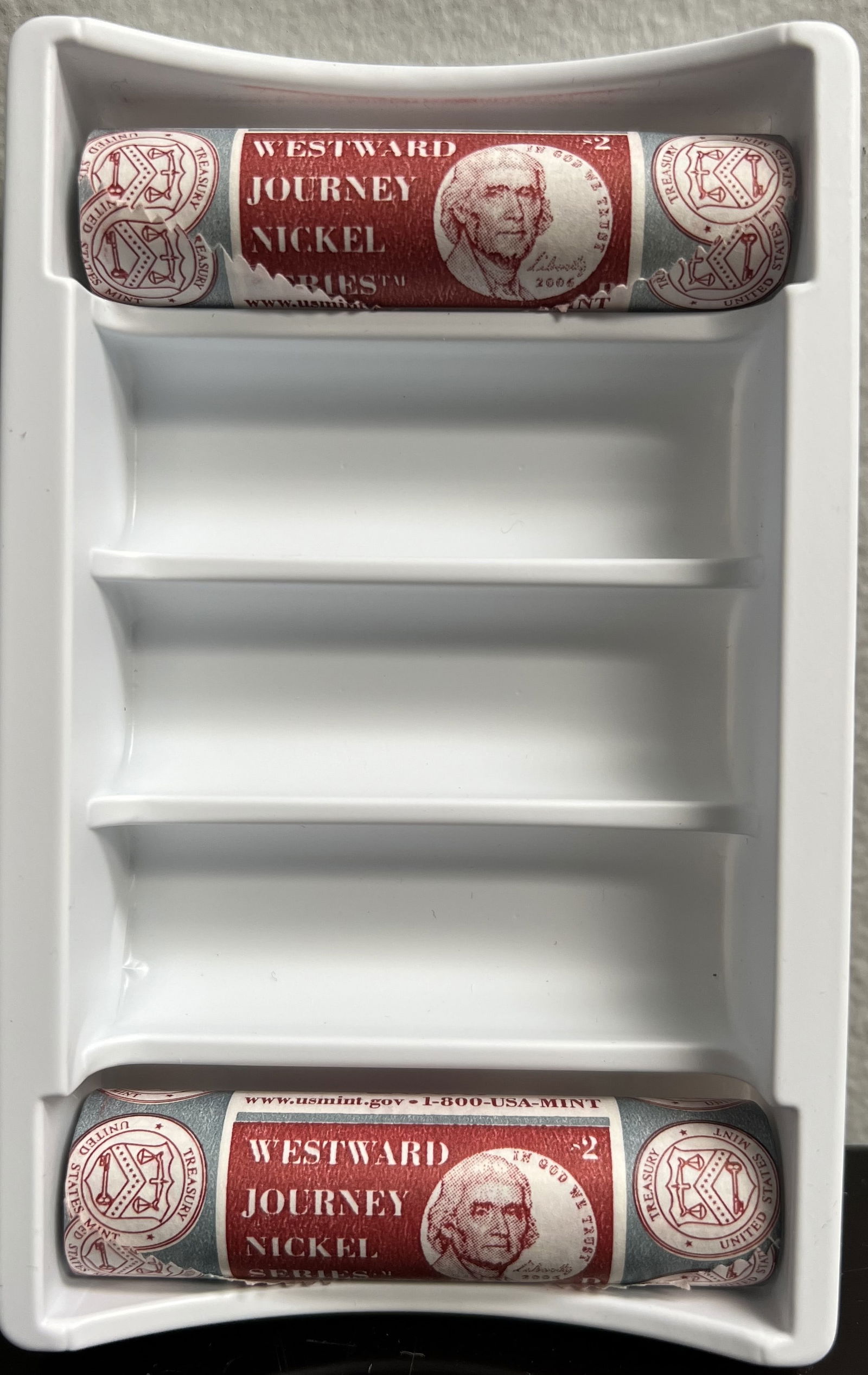 2006 Westward Journey Jefferson Nickel Liberty Set P&D U.S. Mint Rolls (1 of 2)