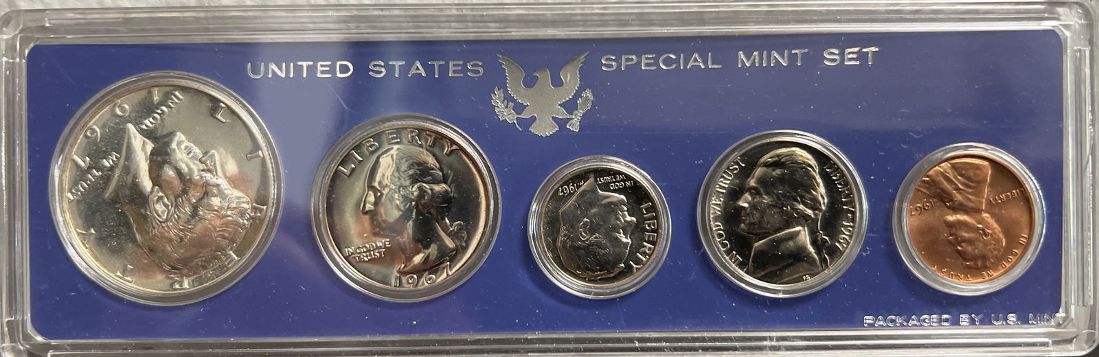 Collection of 1967 US Coins Special Mint Set from the US Mint (1 of 1)