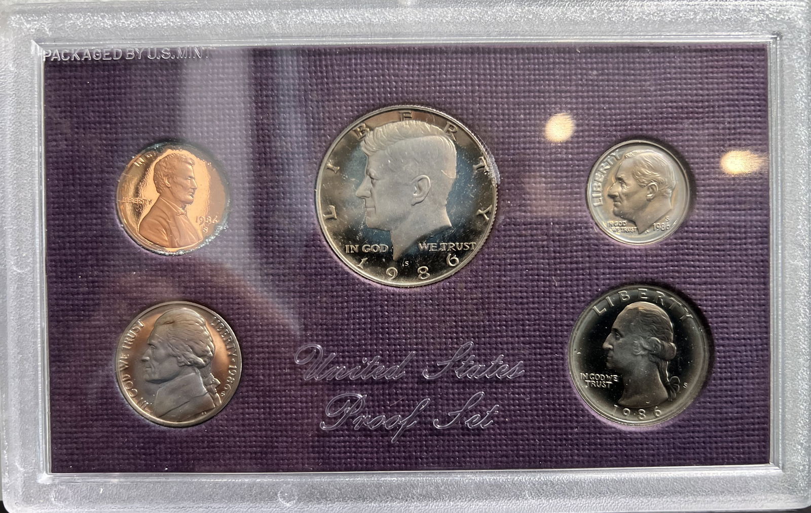 1986 United States Proff Set in Original Case (1 of 1)
