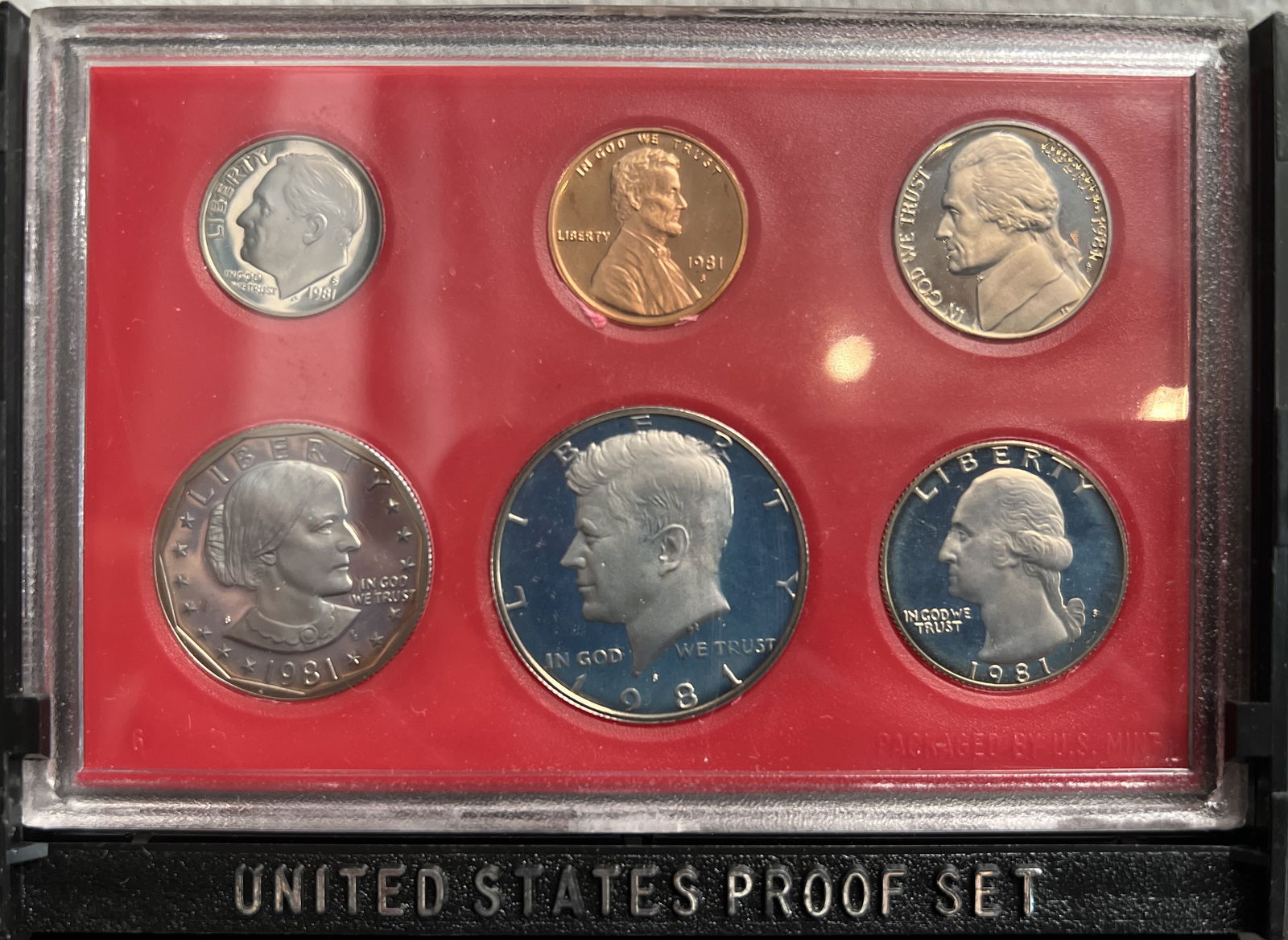 1981 United States Proff Set in Original Case (1 of 1)