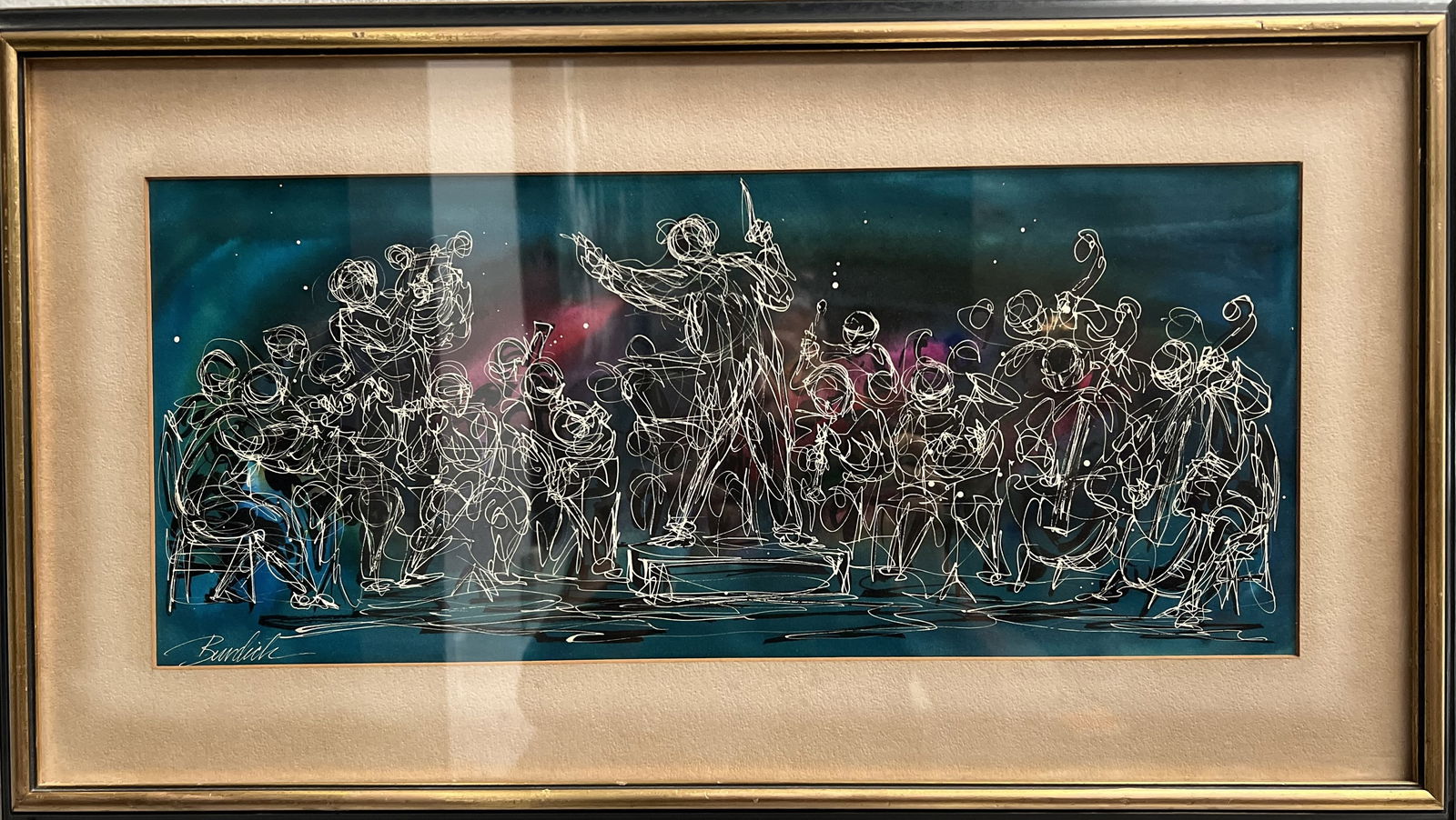 Charles Burdick (American 1924-2016) Mixed Medix Signed Lower Right (1 of 5)