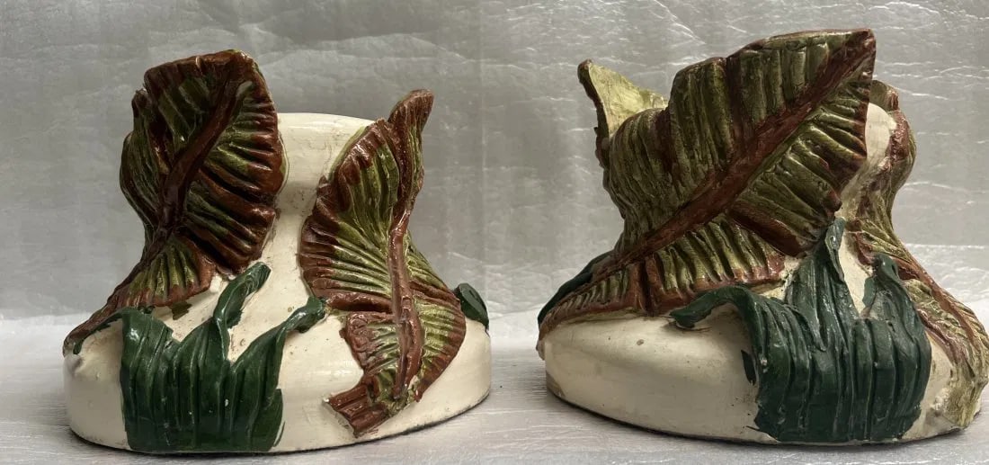 PAIR OF TAMSAN DESIGN ART POTTERY , HAND MADE IN MEXICO PLANTERS (1 of 6)