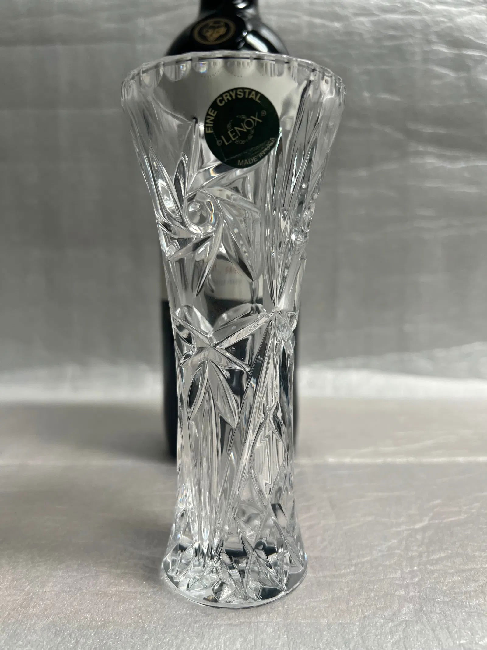 Lenox Fine Crystal Vase 6" tall (1 of 2)