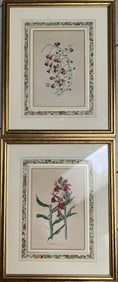 PAIR OF LITHOGRAPHS FROM LONDON ENGLAND DATED 1980 BOTH FRAMED 16 X 13
