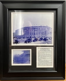 NY YANKEEYS "GREATEST MOMENTS IN YANKEE STADIUM HISTORY, FRAMED