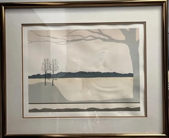 Stan Hisel "Clearview", 1980 Lithograph Edition: 123/225