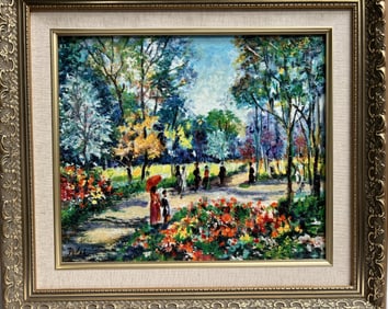 Dimitri Polak (21st Century) "Quiet Afternoon" Hand Embellished Serigraph COA