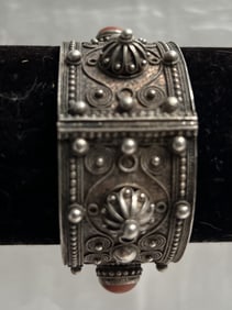 Bezalel Academy of Art & Design Sterling Bracelet Jerusalem Israel 65 Grams