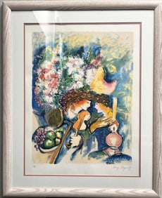 Zamy Steynovitz (1951-2000) " Romantic Nights" Serigraph Hand Signed & Numbered