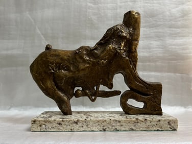 Salvador Dali Original Signed and Numbered in Cast Limited Ed. Bronze Statue