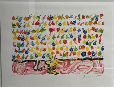 Tom Everhart Hand Pulled Original Lithograph Hand Signed and Numbered