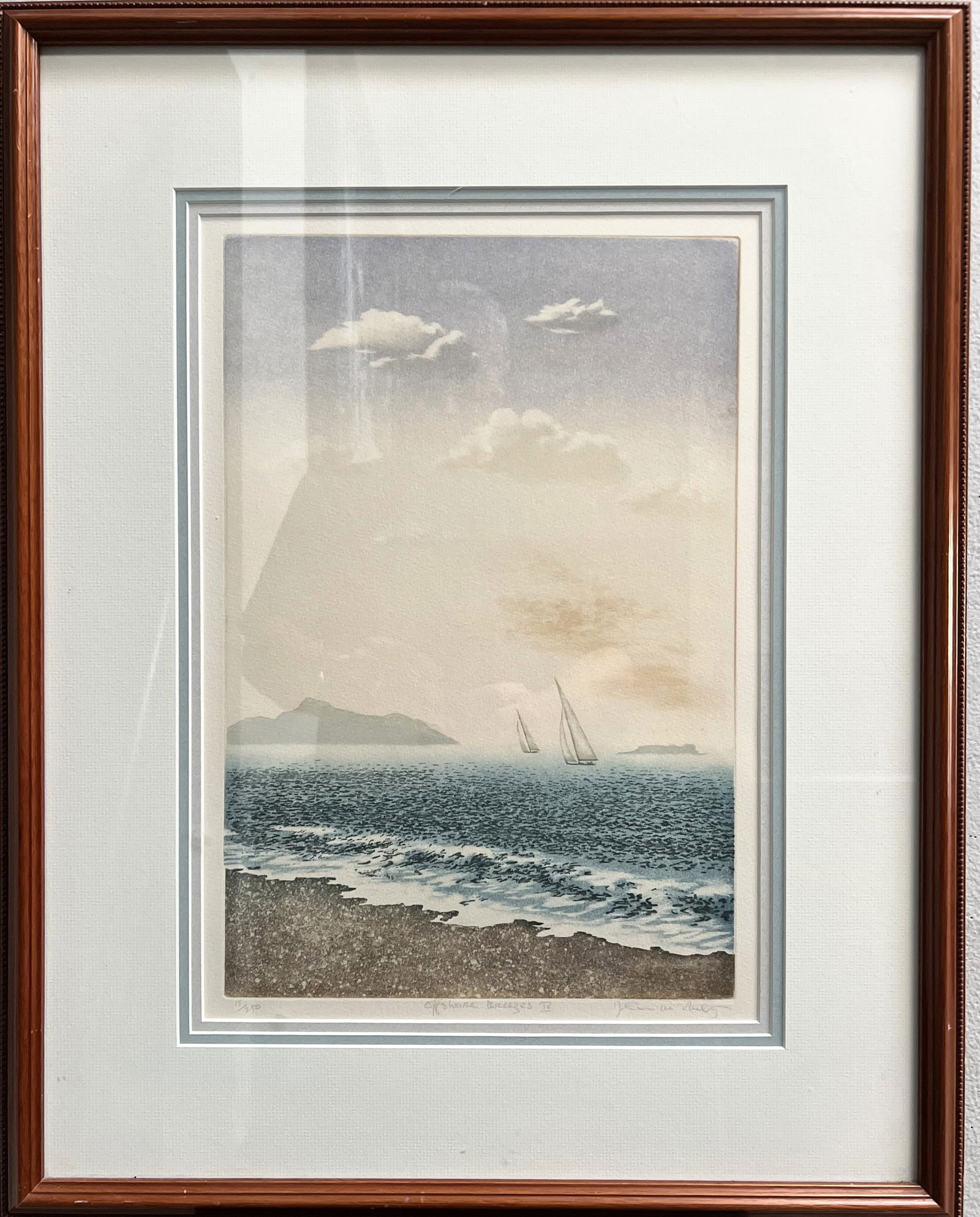 John McNulty (Irish b 1949) Etching with Aquatint Signed Ltd Edition Print (1 of 3)