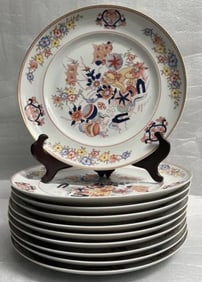 Vista Alegre PORTUGAL Set of 10 Dinner Plates 10" Wide Made in Portugal