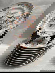 VISTA ALEGRE PORTUGAL" SET OF 11 (eleven) SIDE/DINNER PLATES 7" WIDE MADE IN PORTUGAL: "VISTA ALEGRE PORTUGAL" SET OF 11 (ELEVEN) SIDE/DINNER PLATES 7" WIDE MADE IN PORTUGAL VISTA ALEGRE IS ONE OF THE MOST LUXURIOUS PORTUGUESE BRANDS , IN STORAGE FROM A PORTUGUESE ESTATE