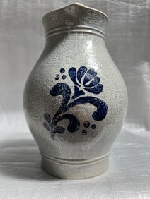Vintage Staffel Stoneware Pitcher from West Germany Mid Century