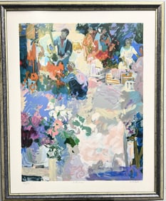 Monique Baroni (1930-2016) "de Paal Cap" Hand Signed Lithograph Numbered 94/300