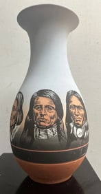 Native American Pottery Indigenous Pottery Hand Painted