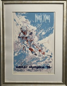 Mark King(1931 - 2014) "Olympics" Hand Signed and Numbered Serigraph