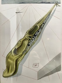 Salvador Dali (1904-1989) Engraving , Beautifully Framed Signed in the Plate