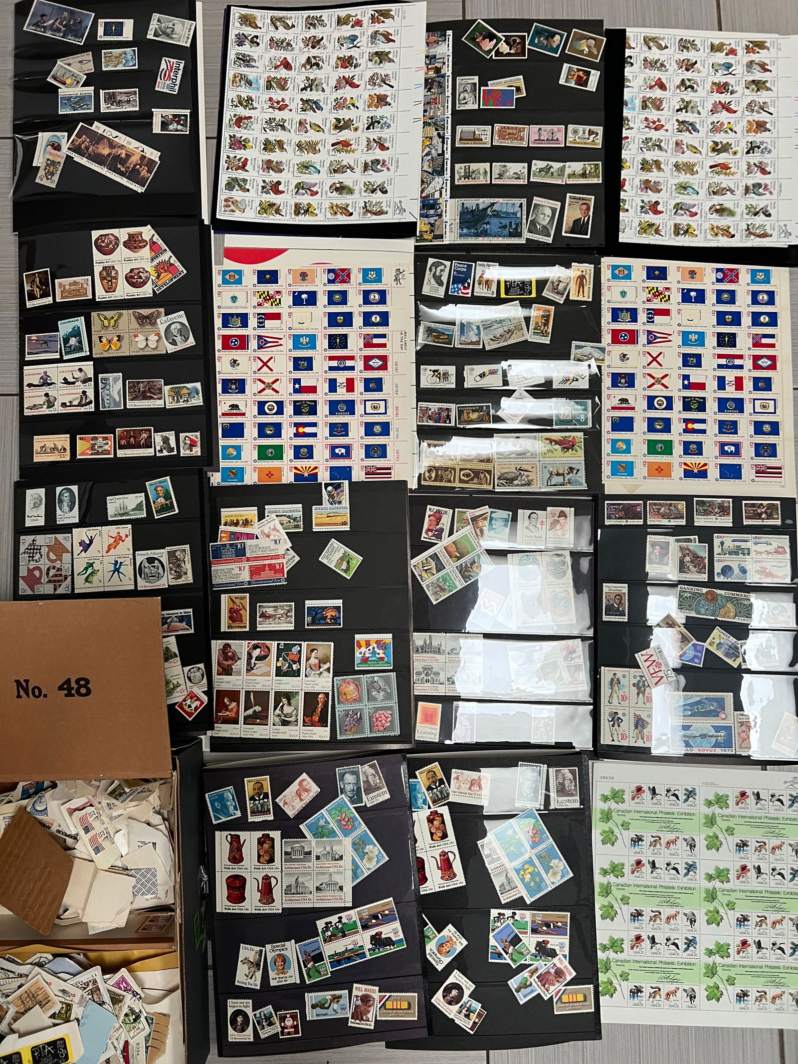 Large United States and Forgin Stamp Collection 1960-1990 (1 of 5)