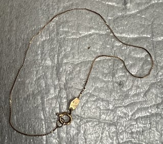 14K Gold Childs Bracelet 6"