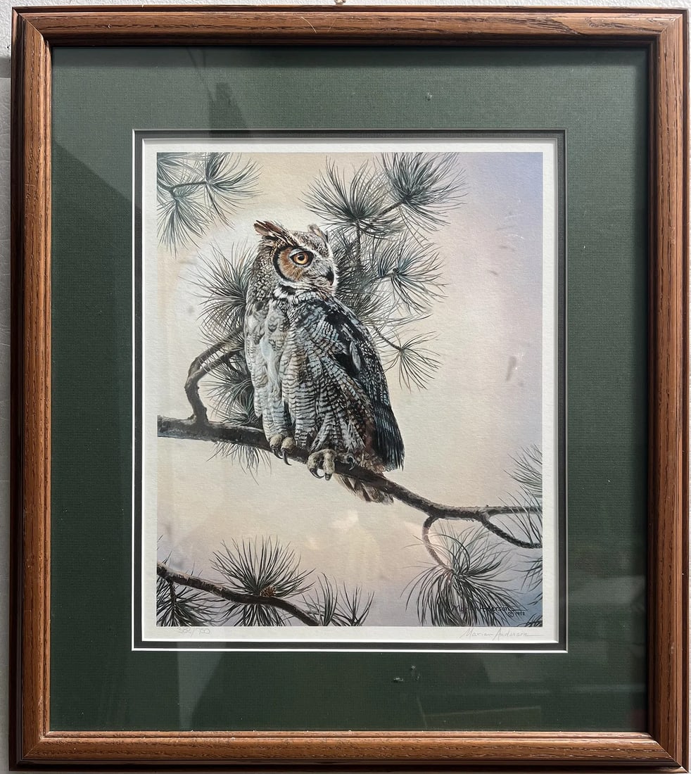 Marian Anderson "The Soft Caller" Limited Edition Lithograph AP Hand Signed 1988 W COA (1 of 3)