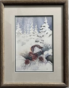 Jean Heafele "Bilizzard Fare" Hand Signed Hand Numbered Print