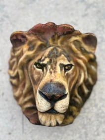 Lion Head Outdoor Wall Planter