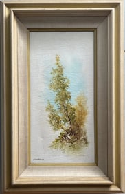 Francesc Casanovas Attributed to Vintage Landscape Painting