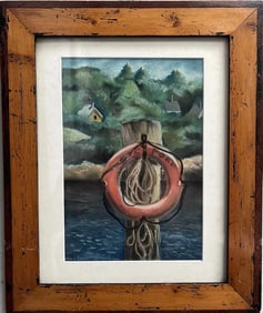 Pastels on Paper By Nancy Benner Gifford dated 2003