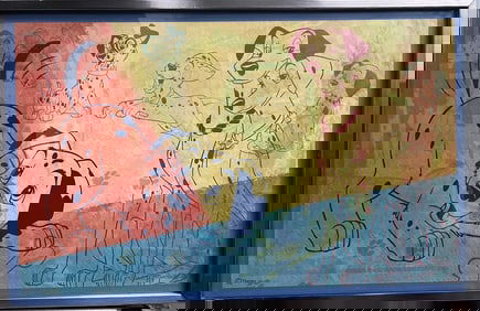 Disney " 101 Dalmations" Movie Room Poster