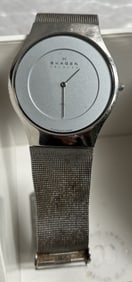 Skagen Mens Stainless Steel Watch 20th Anniversary Limited Edition
