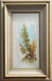 Francesc Casanovas Attributed to Vintage Landscape Painting