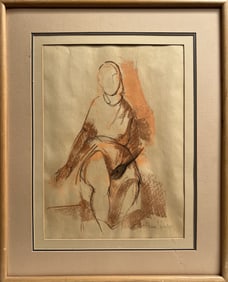 Kenneth Abendana Spencer (1929-2005), a Jamaican artist known for his figurative canvases and scenes