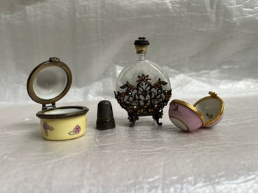 A Collection of Vintage Decorative Items