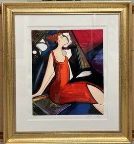 Linda Le Kinff (B1947) Limited Edition Serigraph on Wove Paper Hand Signed